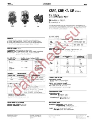 KRP-11DG-24 datasheet  